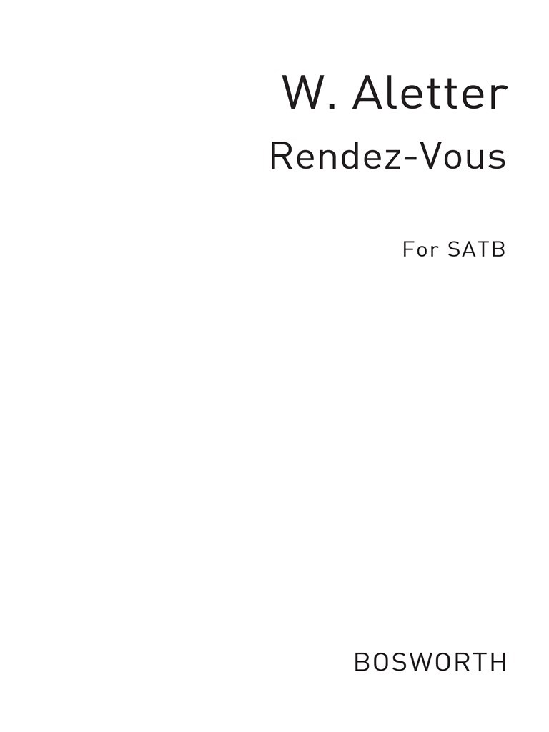 Rendezvous for Mixed Chorus